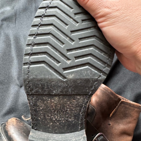 Frye Veronica bootie ankle boot real leather - Picture 4 of 5